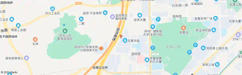 深圳天昊华庭_公交站地图_深圳公交_妙搜公交查询2025
