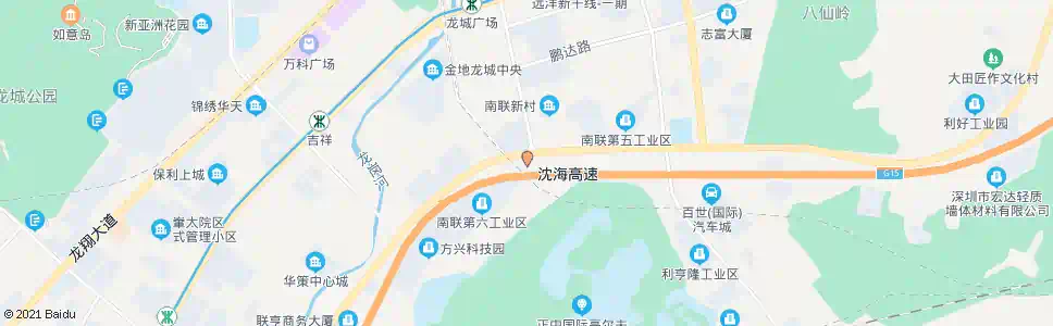 深圳君豪宾馆_公交站地图_深圳公交_妙搜公交查询2025