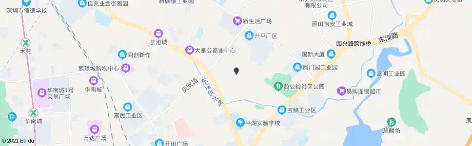 深圳鹅溪小学_公交站地图_深圳公交_妙搜公交查询2025