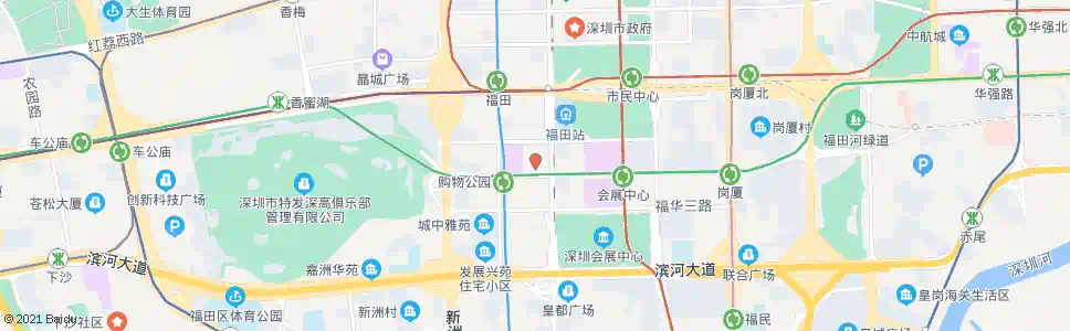 深圳信息枢纽大厦_公交站地图_深圳公交_妙搜公交查询2025
