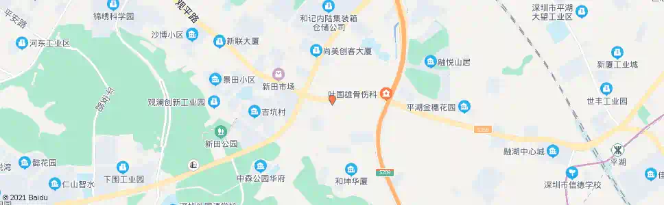 深圳辅城坳村委_公交站地图_深圳公交_妙搜公交查询2025