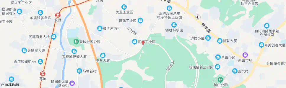 深圳新澜公司_公交站地图_深圳公交_妙搜公交查询2025