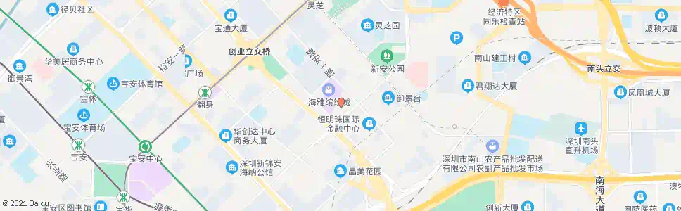 深圳五区市场_公交站地图_深圳公交_妙搜公交查询2025