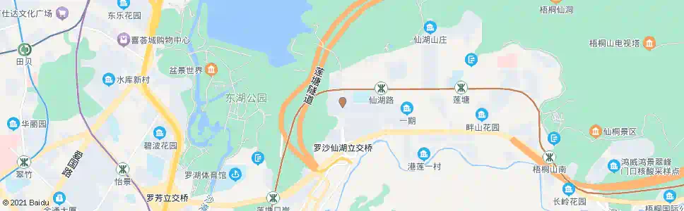 深圳莲塘消防中队_公交站地图_深圳公交_妙搜公交查询2025