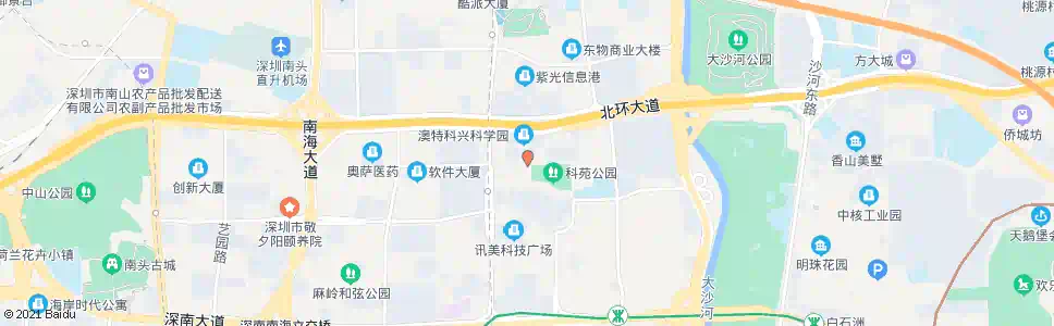 深圳科丰路_公交站地图_深圳公交_妙搜公交查询2025