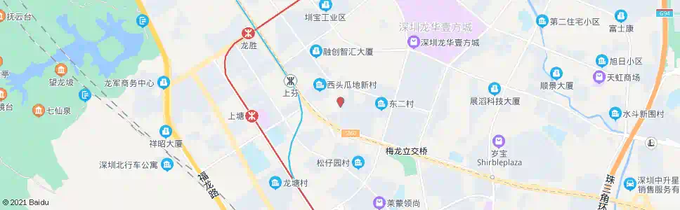深圳东二市场_公交站地图_深圳公交_妙搜公交查询2025