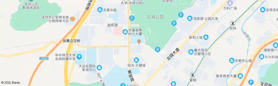 深圳第三高级中学_公交站地图_深圳公交_妙搜公交查询2025