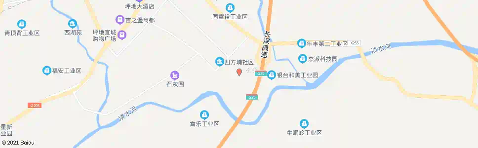 深圳四方埔村委_公交站地图_深圳公交_妙搜公交查询2025