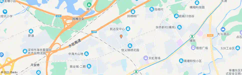 深圳康乐花园_公交站地图_深圳公交_妙搜公交查询2025