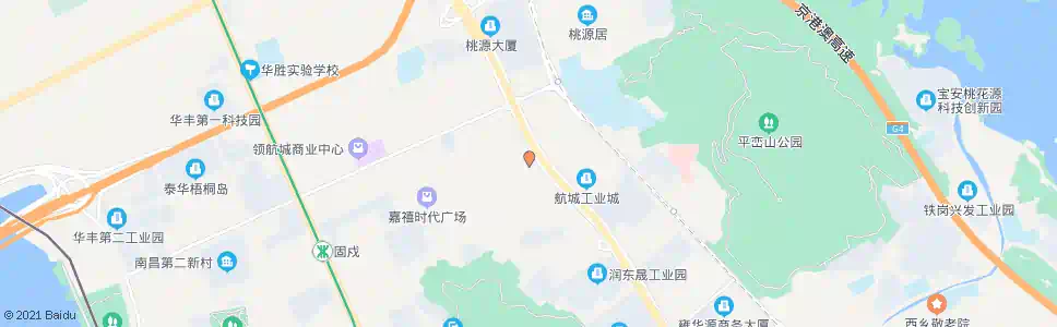 深圳新安第二工业区_公交站地图_深圳公交_妙搜公交查询2025