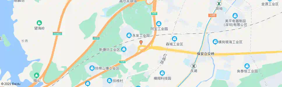 深圳228工业区总站_公交站地图_深圳公交_妙搜公交查询2025