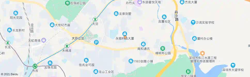 深圳南岭小学_公交站地图_深圳公交_妙搜公交查询2025