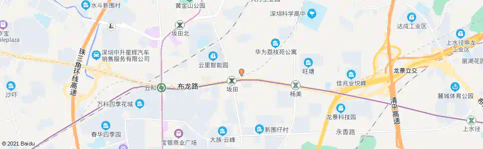 深圳家家乐市场_公交站地图_深圳公交_妙搜公交查询2025