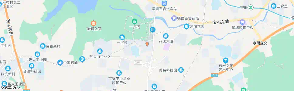 深圳石岩新村2_公交站地图_深圳公交_妙搜公交查询2025