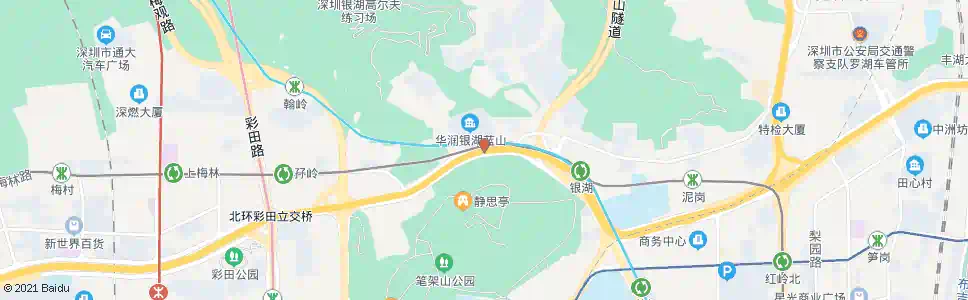 深圳市救助站_公交站地图_深圳公交_妙搜公交查询2025