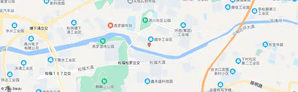 深圳喜高工业城_公交站地图_深圳公交_妙搜公交查询2025