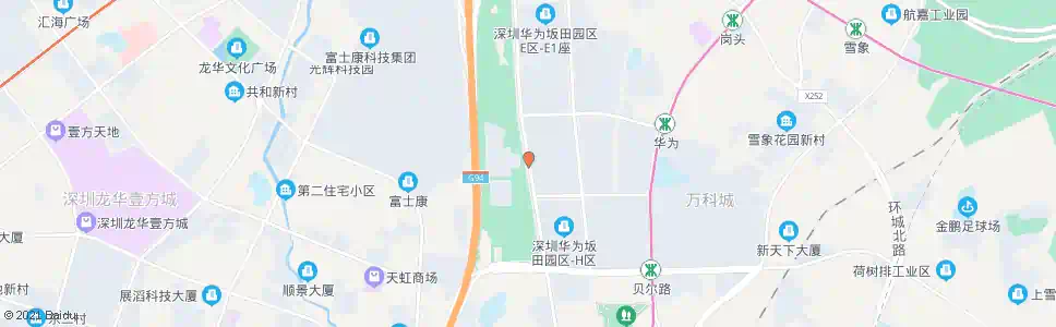 深圳华电_公交站地图_深圳公交_妙搜公交查询2025