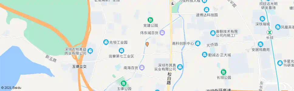 深圳爱声磁带厂_公交站地图_深圳公交_妙搜公交查询2025
