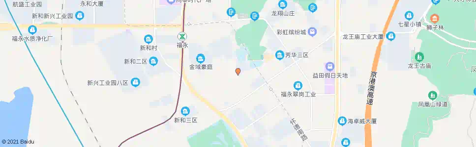 深圳福永市场_公交站地图_深圳公交_妙搜公交查询2025
