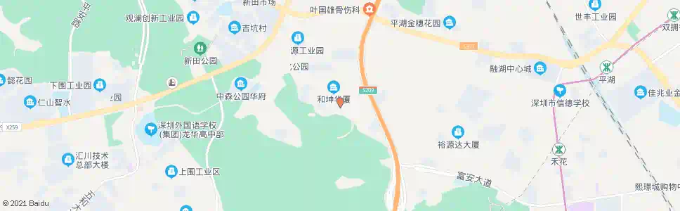 深圳腾达集团_公交站地图_深圳公交_妙搜公交查询2025