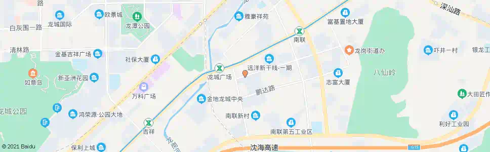 深圳向银路口_公交站地图_深圳公交_妙搜公交查询2025