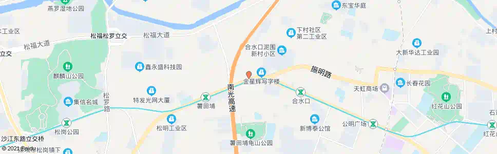 深圳公明马山头总站_公交站地图_深圳公交_妙搜公交查询2025