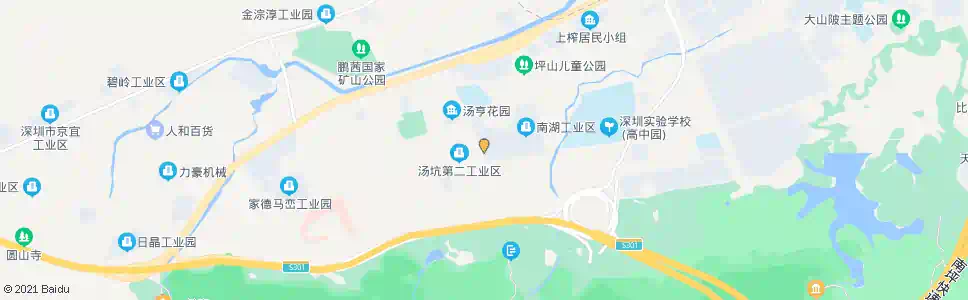深圳汤坑居委_公交站地图_深圳公交_妙搜公交查询2025