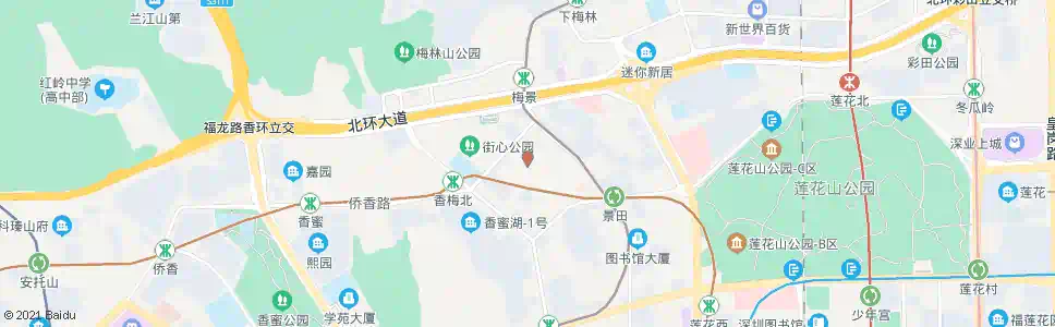 深圳景蜜村_公交站地图_深圳公交_妙搜公交查询2025