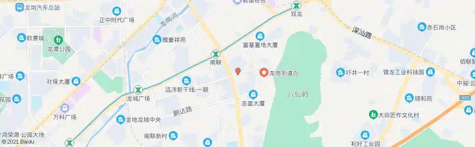 深圳鹏达花园_公交站地图_深圳公交_妙搜公交查询2025