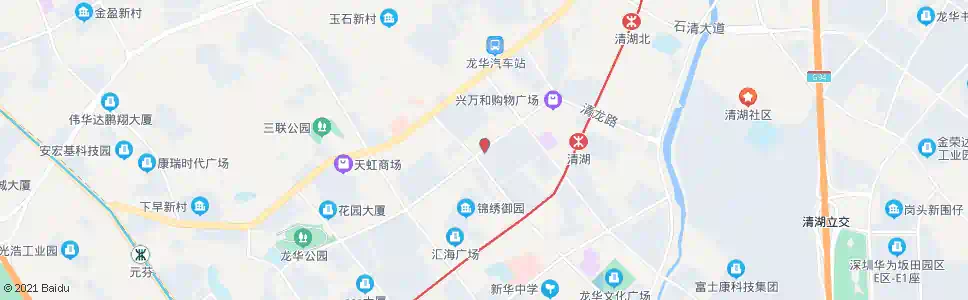 深圳365花园西门_公交站地图_深圳公交_妙搜公交查询2025