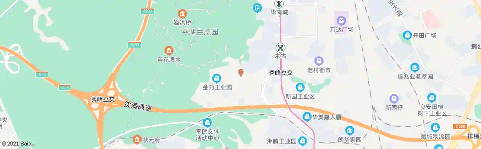 深圳鸿佳百货_公交站地图_深圳公交_妙搜公交查询2025