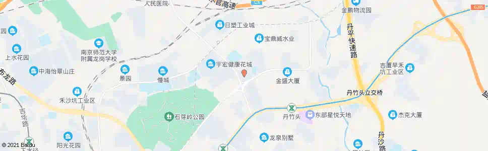 深圳左庭右院2_公交站地图_深圳公交_妙搜公交查询2025