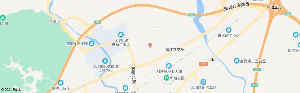 深圳深南电路厂_公交站地图_深圳公交_妙搜公交查询2025