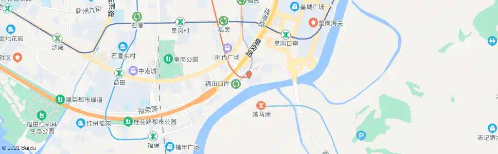 深圳口岸大队_公交站地图_深圳公交_妙搜公交查询2025