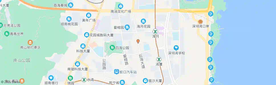 深圳半岛花园_公交站地图_深圳公交_妙搜公交查询2025