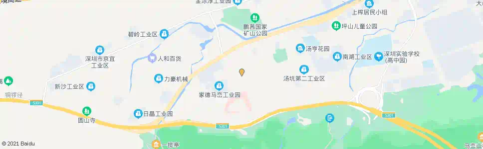 深圳同富西路口_公交站地图_深圳公交_妙搜公交查询2025