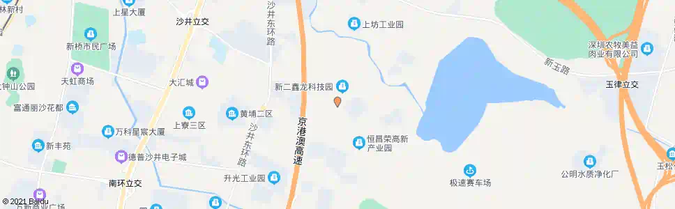 深圳庄村二路中_公交站地图_深圳公交_妙搜公交查询2025
