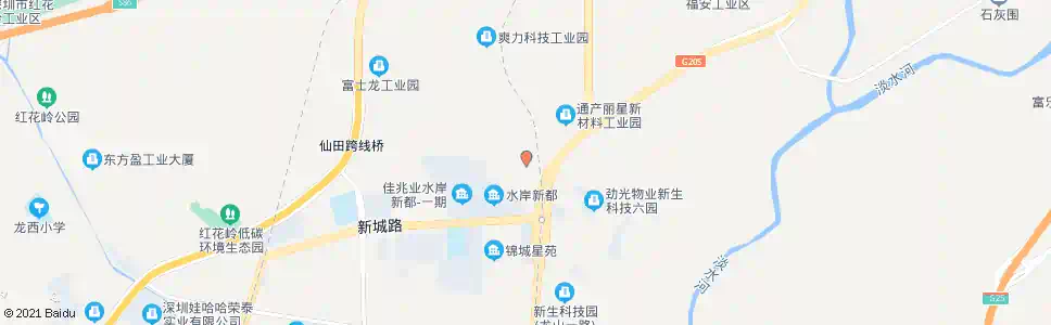 深圳坪西南路口_公交站地图_深圳公交_妙搜公交查询2025