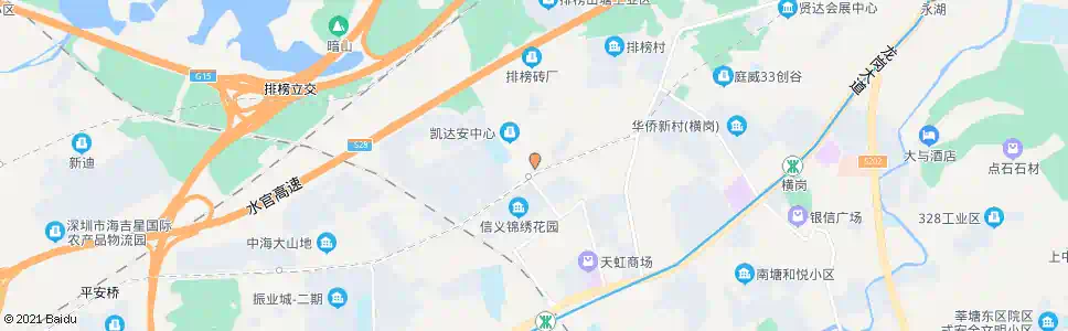 深圳横岗新城汇_公交站地图_深圳公交_妙搜公交查询2025