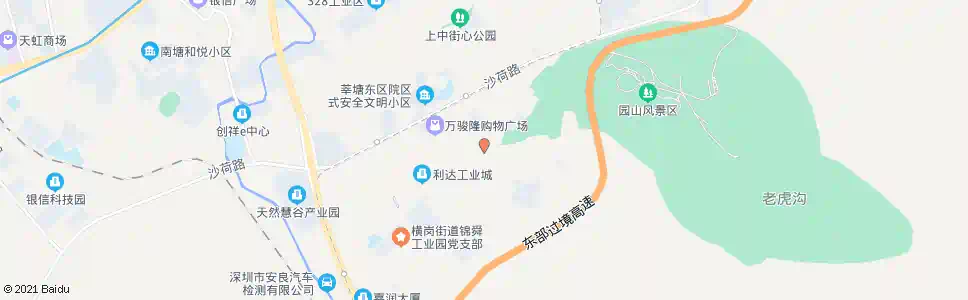 深圳安良五村_公交站地图_深圳公交_妙搜公交查询2025