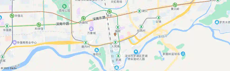 深圳罗湖小学_公交站地图_深圳公交_妙搜公交查询2025