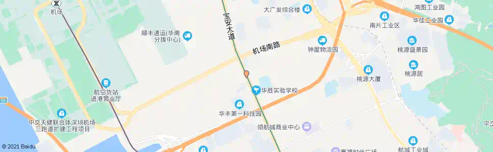深圳华胜实验学校_公交站地图_深圳公交_妙搜公交查询2025