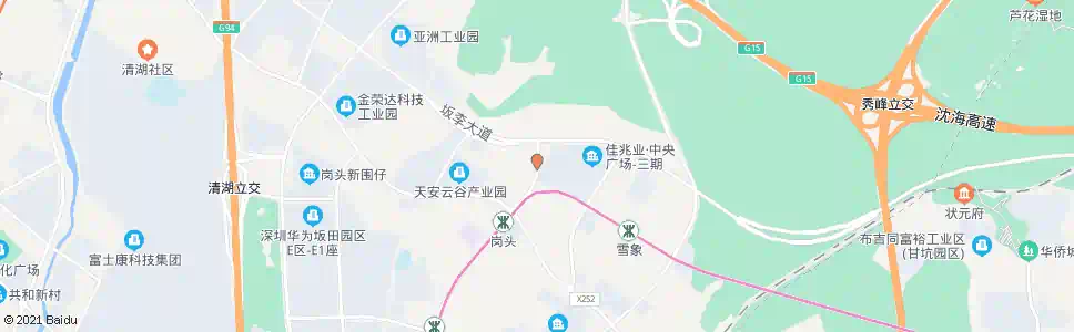 深圳佳兆业城市广场_公交站地图_深圳公交_妙搜公交查询2025