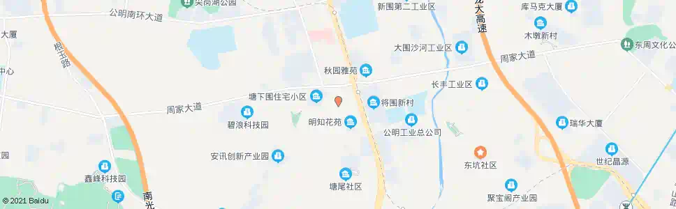 深圳东周派出所_公交站地图_深圳公交_妙搜公交查询2025