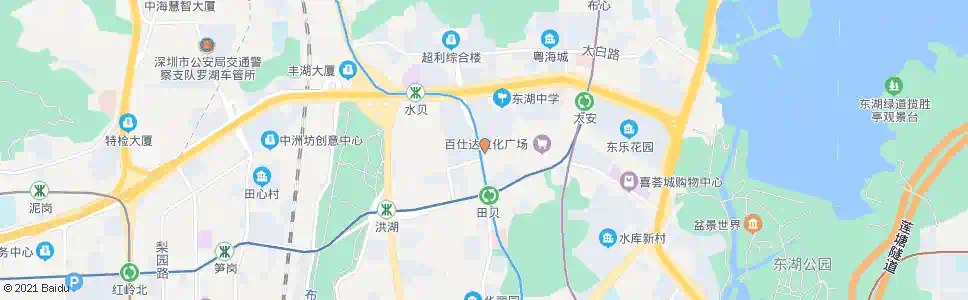 深圳翠竹大厦_公交站地图_深圳公交_妙搜公交查询2025