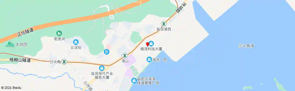 深圳沙头角保税区_公交站地图_深圳公交_妙搜公交查询2025