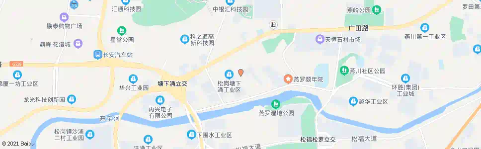深圳塘下涌居委会_公交站地图_深圳公交_妙搜公交查询2025