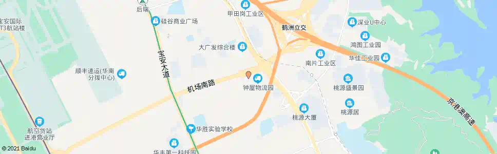 深圳国盛大源_公交站地图_深圳公交_妙搜公交查询2025