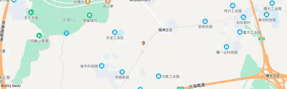 深圳黄麻布村口_公交站地图_深圳公交_妙搜公交查询2025