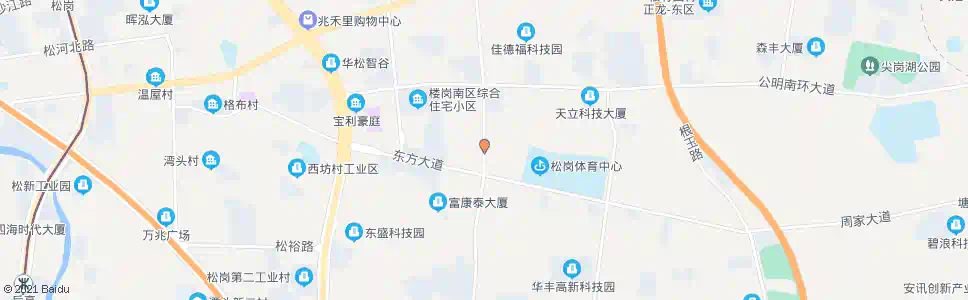 深圳松岗第二小学_公交站地图_深圳公交_妙搜公交查询2025
